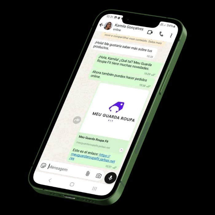 Venda directamente por WhatsApp y reciba pagos en línea