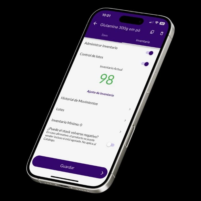 Control de stock de productos